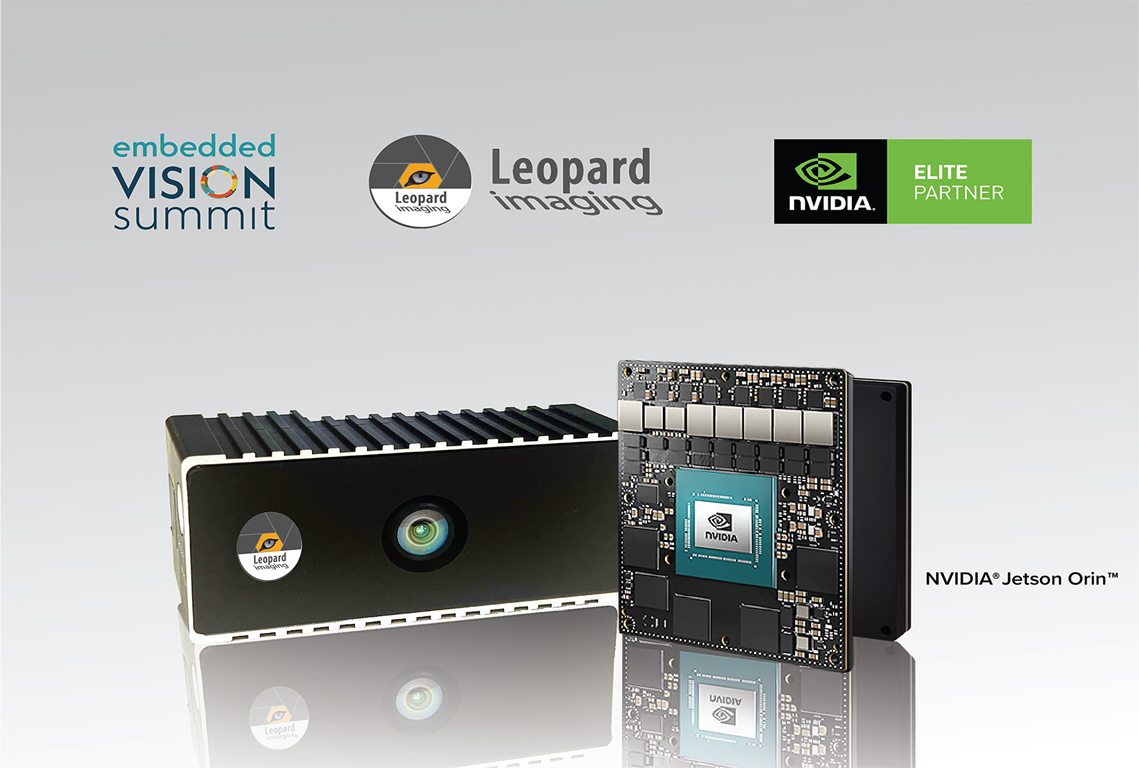 Leopard Imaging to Showcase 2D/3D Solutions Based on NVIDIA Jetson AGX Orin at Embedded Vision Summit